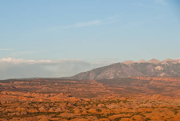 istock Petrified Dunes and La Sal Mountains at Sunset 175509031