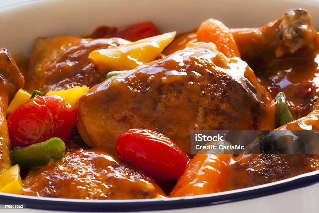 Frango ao forno - Foto de stock de Coxa de Galinha royalty-free