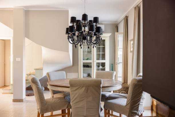 istock Beige Dinning Room In A Villa In Istria 1755094698
