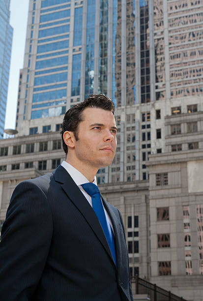 istock Businessman, confidently posing in an urban setting 175510096