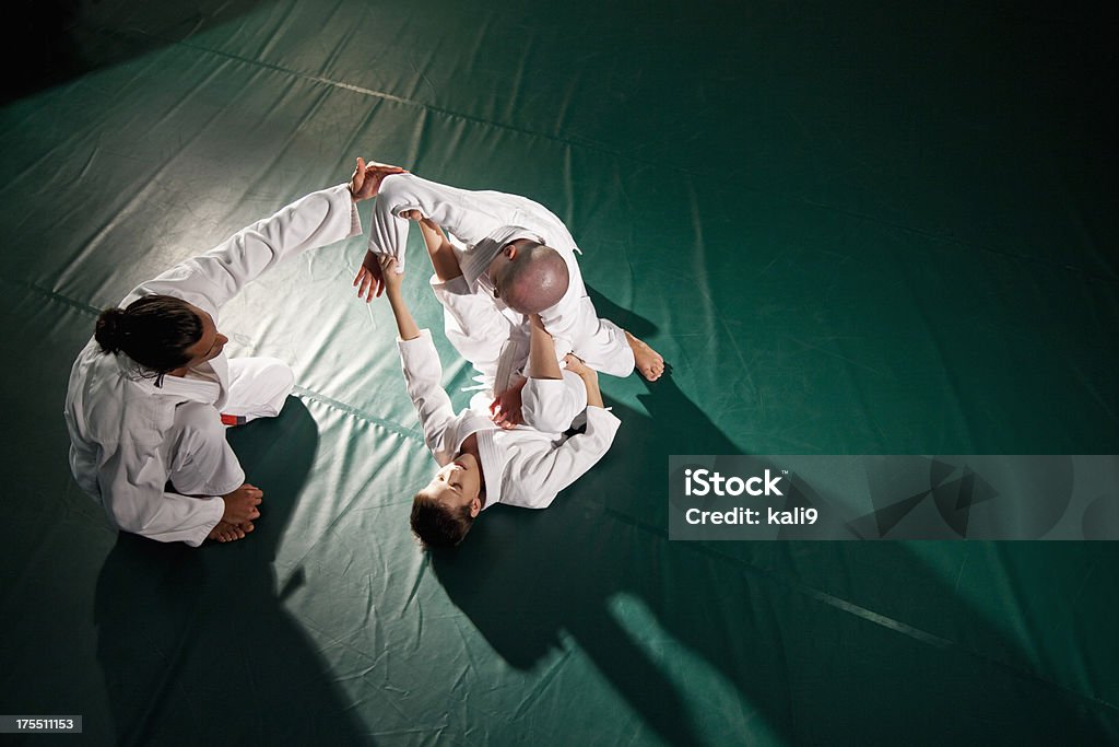 Ensino Jiu Jitsu guarda-Aranha - Foto de stock de 20 Anos royalty-free