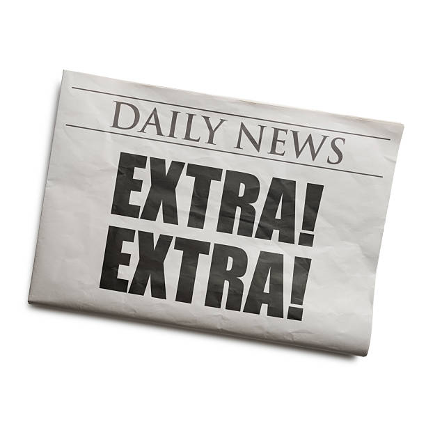istock Daily Extra! Newspaper Headline 175511181