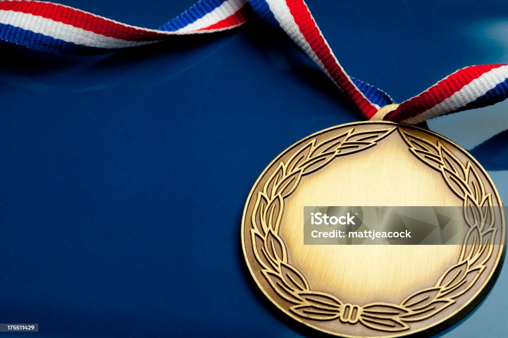 Premiato Medaglia - Foto stock royalty-free di Brillante