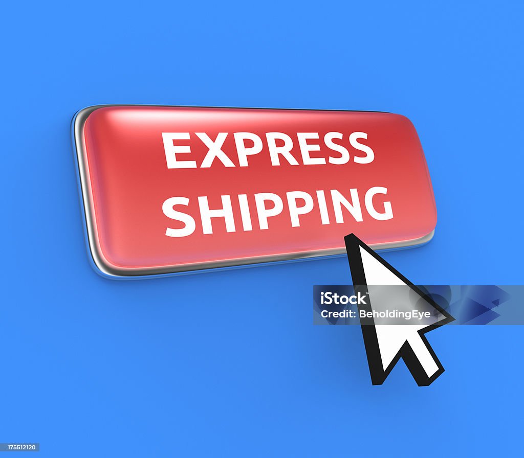 Livraison Express bouton XL - Photo de Achat à domicile libre de droits