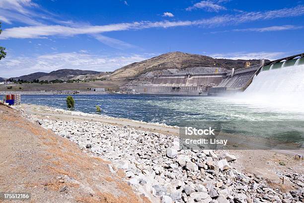 Laser Licht Grand Couleestaudamm Stockfoto und mehr Bilder von Grand Coulee-Staudamm - Grand Coulee-Staudamm, Sommer, Bundesstaat Washington