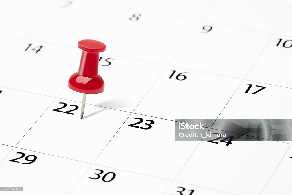 Calendario - Foto stock royalty-free di Calendario