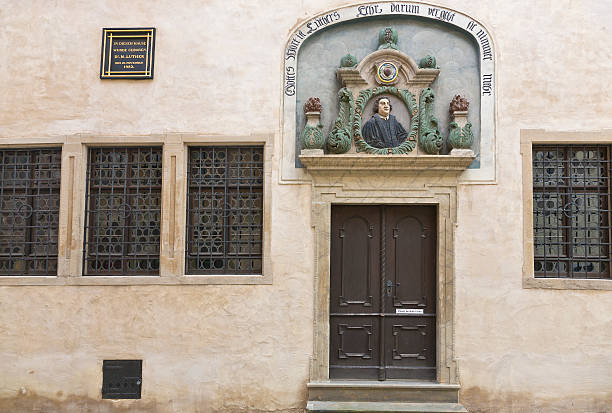 Streetview of Martin Luthers birthplace in Eisleben (Germany). Today you will find a museum within.see also: