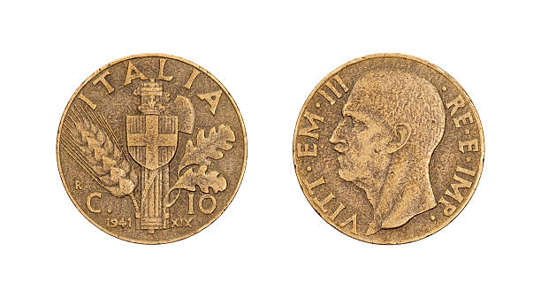 istock Ten-Centesimi-Coin, Italy, 1941 175513224