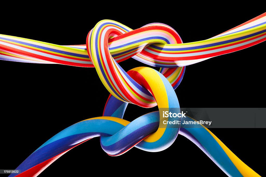 Due cuori sempre Entwined - Foto stock royalty-free di Amore