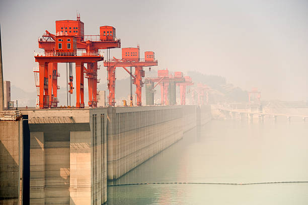 istock Three Gorges Dam on The Yangtze River 175513530