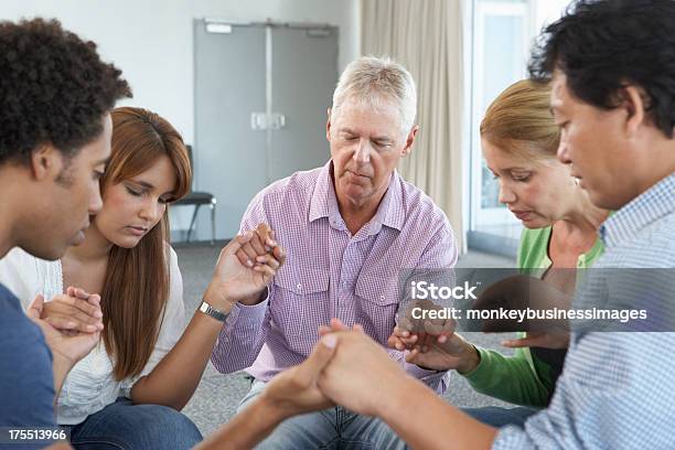 Meeting Of Bible Study Group Stock Photo - Download Image Now - Christianity, Multiracial Group, 20-29 Years