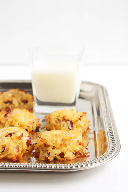 Coconut Macaroons stock photo