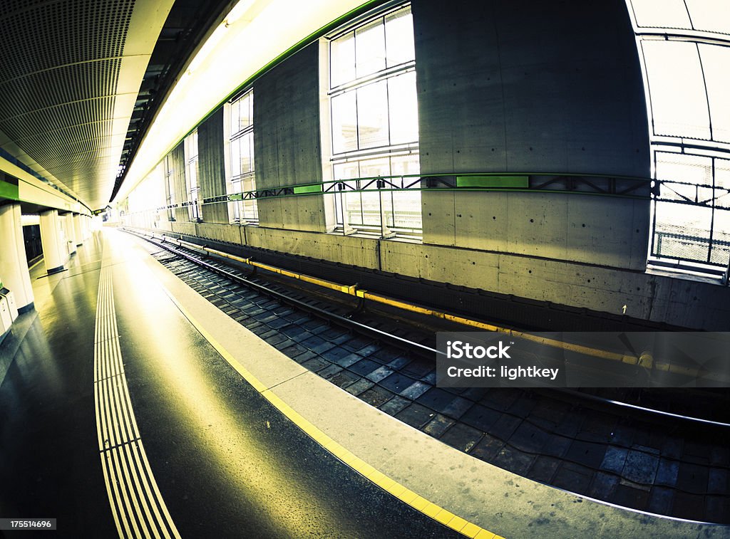 Metro de túnel do metro - Royalty-free Abstrato Foto de stock