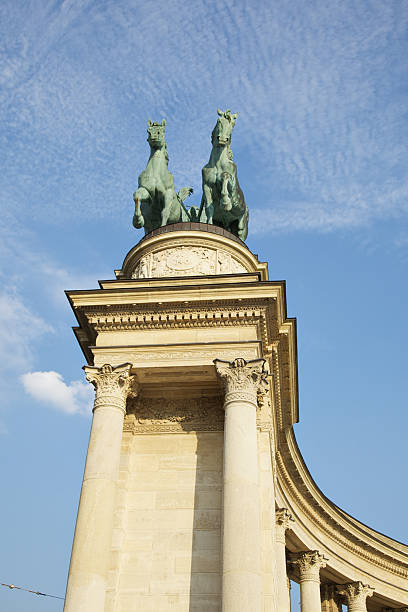 istock Heroes' square detail. Budapest. 175515022