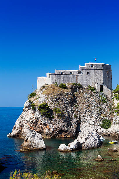 istock Fort on a cliff in Dubrovnik, Croatia 175515298