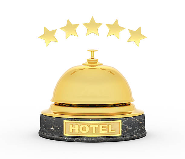 istock gold service bell for 5 stars hotel 175516753