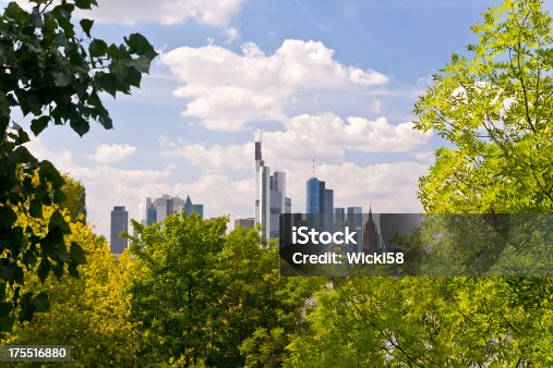 istock Framed Skyline Frankfurt am Main Germany 175516880