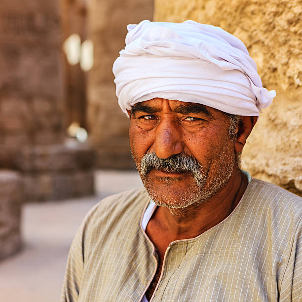 istock Egyptian temple guard in Karnak Complex, Luxor, Egypt 175517399