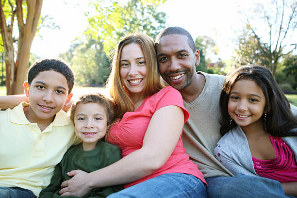 istock Family in the park 175517623