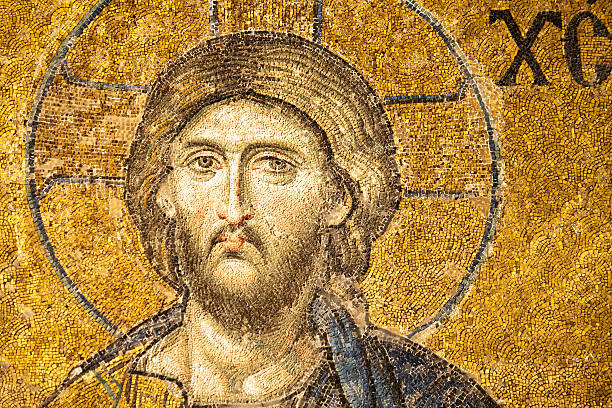 istock Mosaic of Jesus Christ 175517842