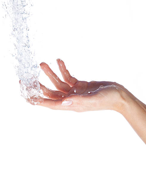 istock Closeup of nice wet hand 175518005