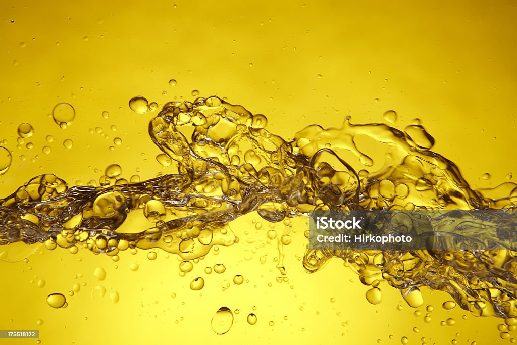 Gelbe Wasser planschen - Lizenzfrei Ethanol Stock-Foto