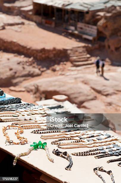 Bedouins Selling Souvenirs In Petra Jordan Stock Photo - Download Image Now - Art And Craft, Business, Craft