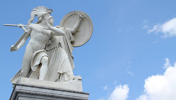 istock statue agains sky in berlin 175519369