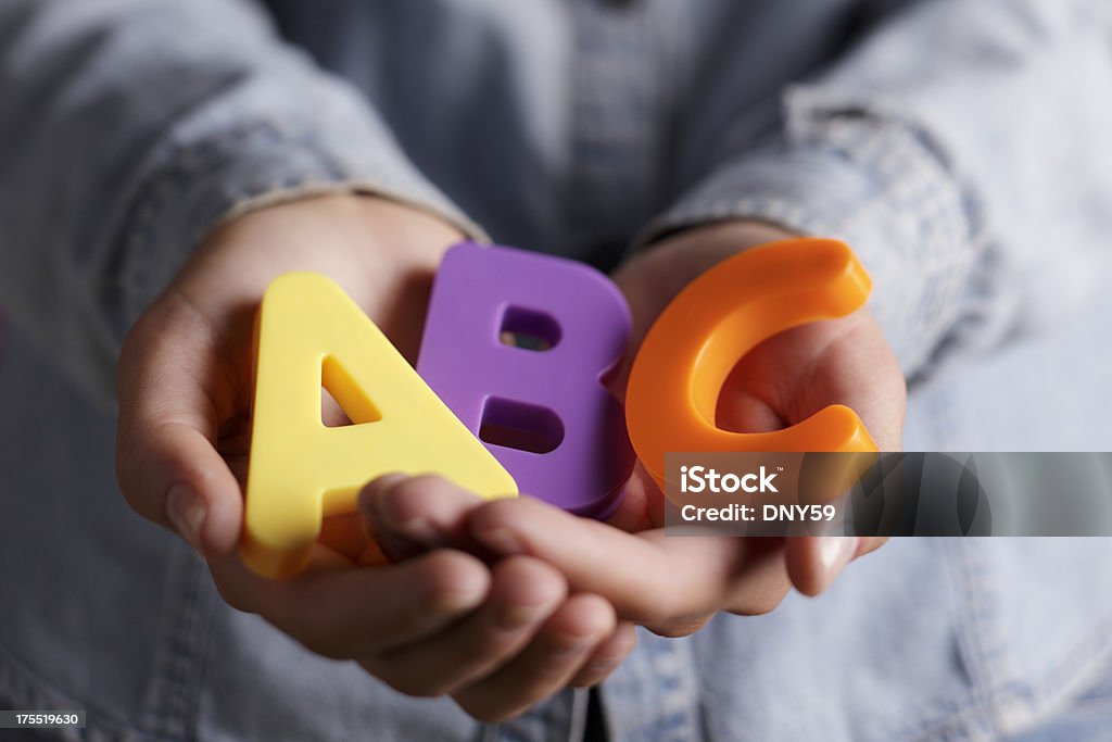 ABC - Royalty-free Alfabeto Foto de stock