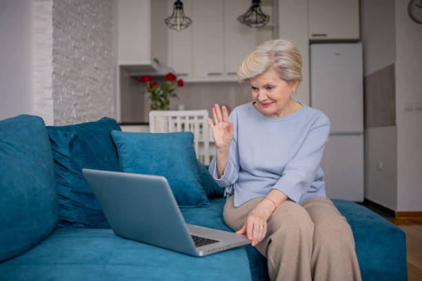 istock Mature woman working from home 1755196373