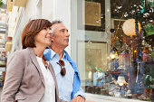 istock Adult couple shopping in an antique shop 175519882