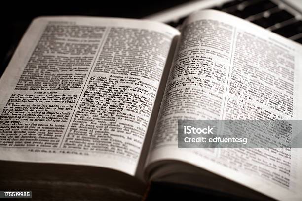 Bible Stock Photo - Download Image Now - Bible, Close-up, Spanish Language