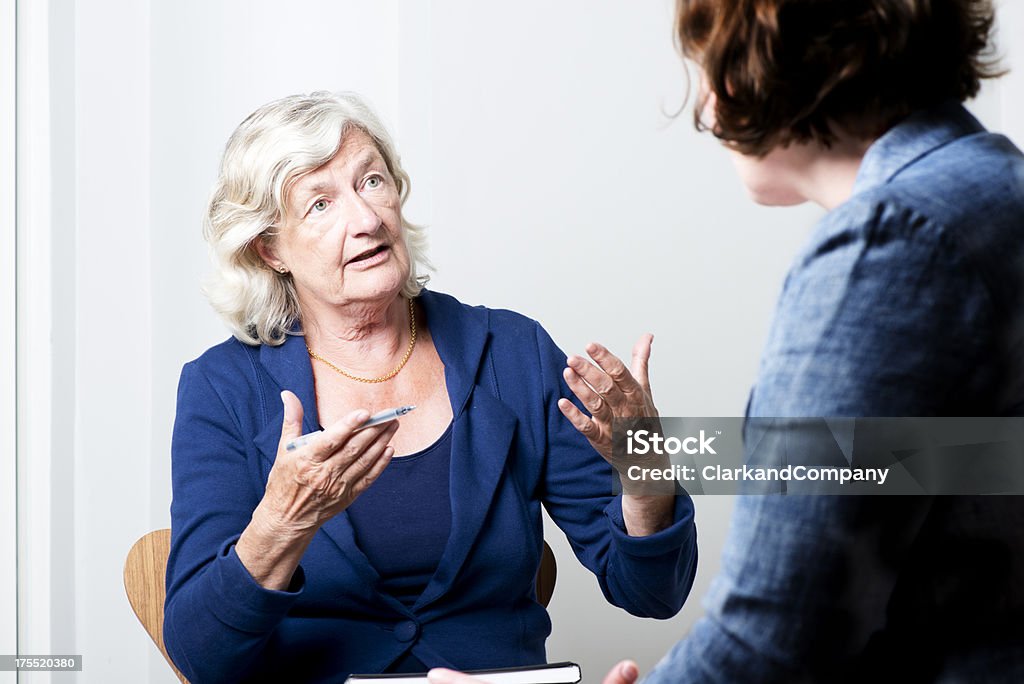 Mujer madura asesor - Foto de stock de De ascendencia europea libre de derechos