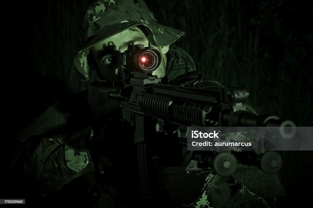 Soldat de force - Photo de Forces Spéciales libre de droits