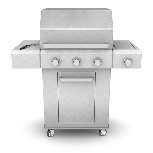 istock Barbecue Stainless steel 175520673