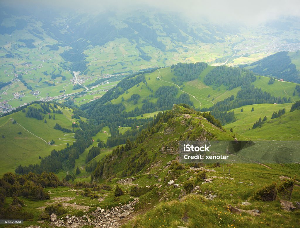 Vista aérea da Suíça - Foto de stock de Beleza natural - Natureza royalty-free