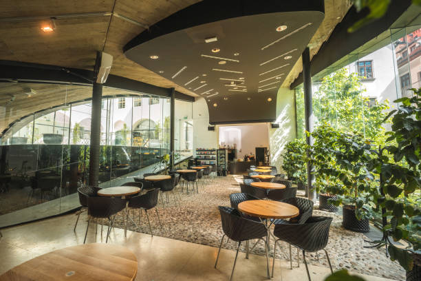 istock Popular Bistro With Designer Chairs 1755219716