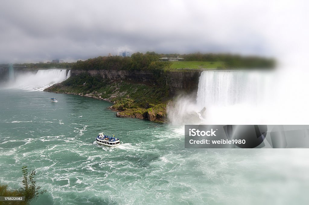 Niagara Falls - Lizenzfrei Amerikanische Bundesstaatsgrenze Stock-Foto