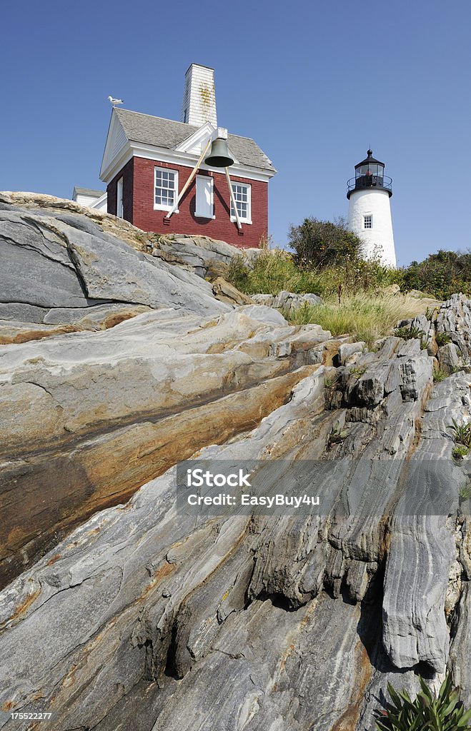 Faro de Pemaquid - Foto de stock de Aire libre libre de derechos