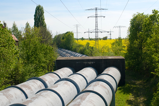 Pipelines and power lines