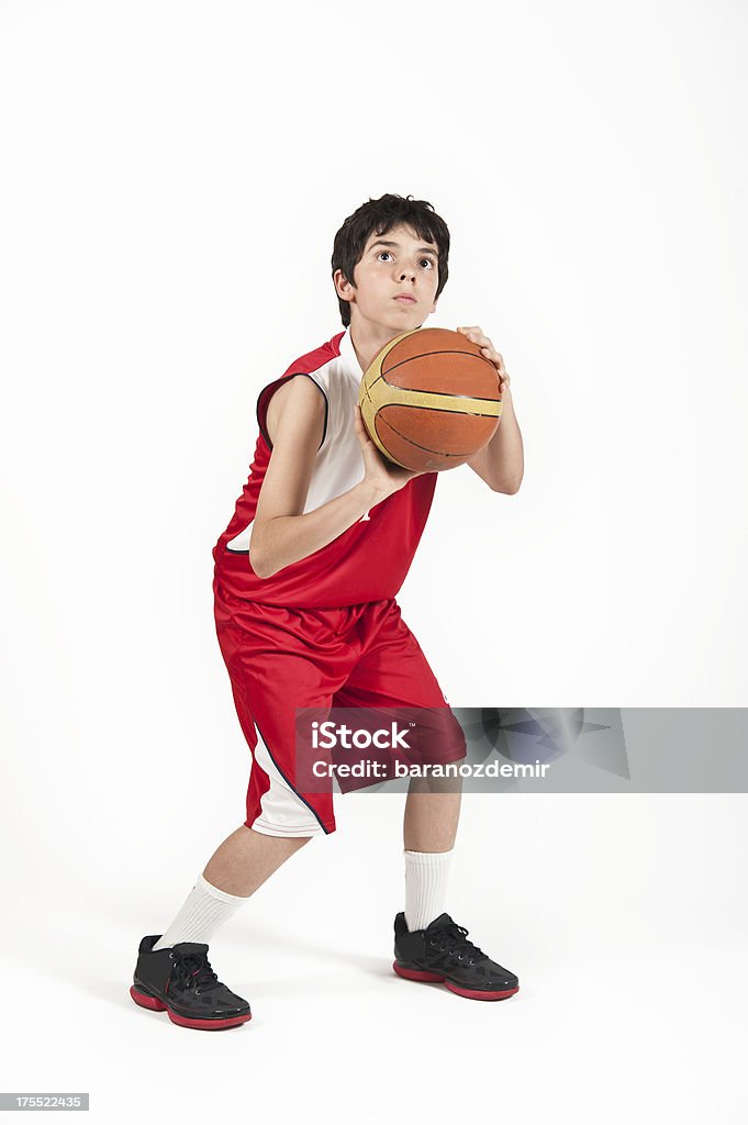 Jovem Jogador de basquete - Foto de stock de Adulto royalty-free