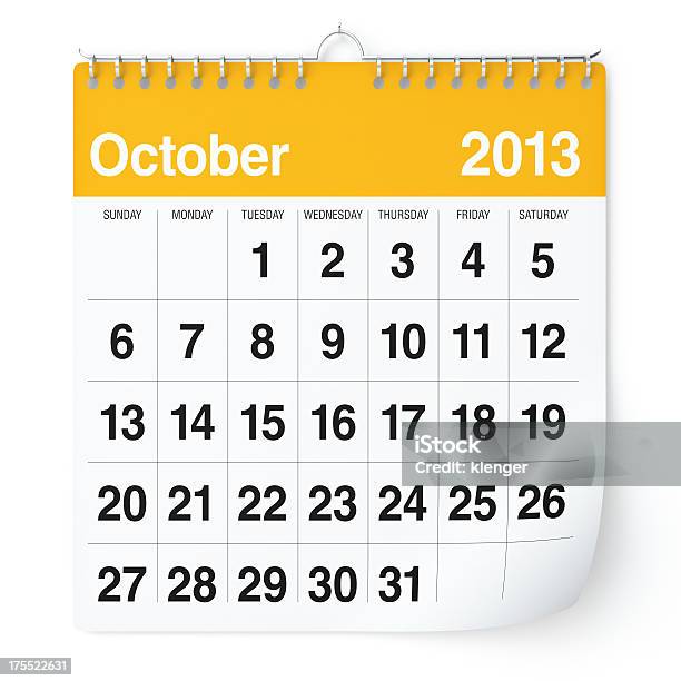 2013 年 10 月のカレンダー - 2013年のストックフォトや画像を多数ご用意 - 2013年, 3D, イラストレーション