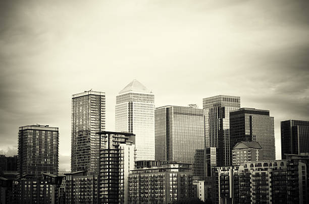 istock Canary Wharf skyline in London 175522671