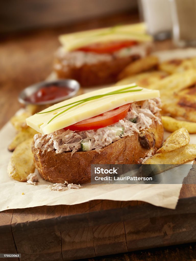 Crème Sandwich au thon - Photo de Aliment libre de droits