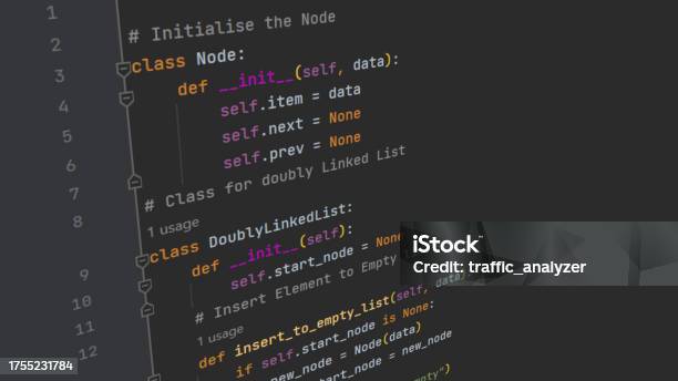 premium photo | software program source code of python... Python Code In Ide Stock Illustration - Download Image Now - Computer ...