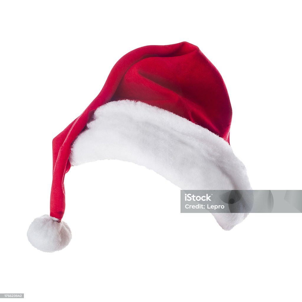 Chapéu de Papai Noel - Foto de stock de Boné royalty-free
