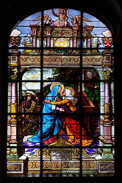 istock Window Visitation, Church Saint-Laurent, Paris 175523926