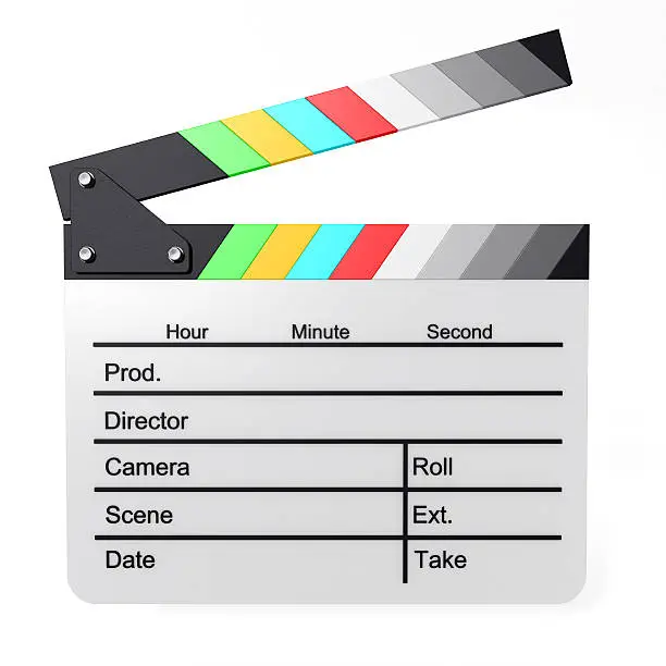 Photo of Color Film Slate