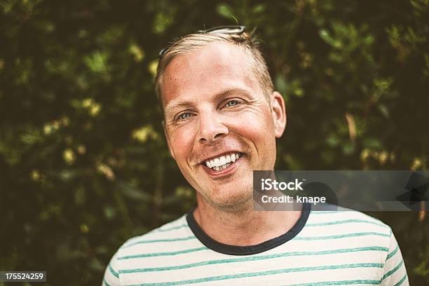 Happy Handsome Man Stock Photo - Download Image Now - 30-34 Years, 30-39 Years, 35-39 Years