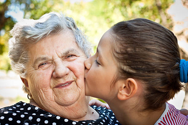 istock Kiss for Great-Grandmother 175524627